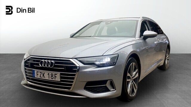 Florettsilver metallic Begagnad 2023 Audi A6 Sport Kombi | 499 000 kr (Dyr) - Bild 1/4
