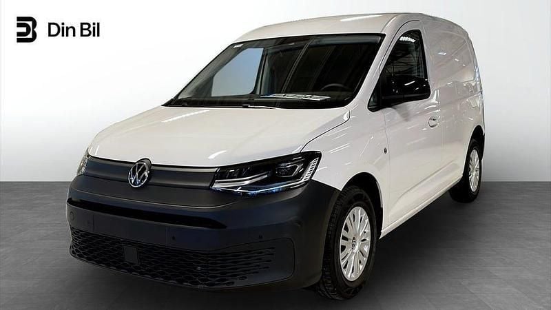 Vit (candyvit) Ny 2025 VW Caddy Minibuss | 294 936 kr (Bra pris) - Bild 1/4