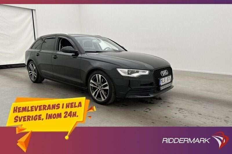 Svart Begagnad 2011 Audi A6 Proline Kombi | 159 800 kr (Marknadspris) - Bild 1/3