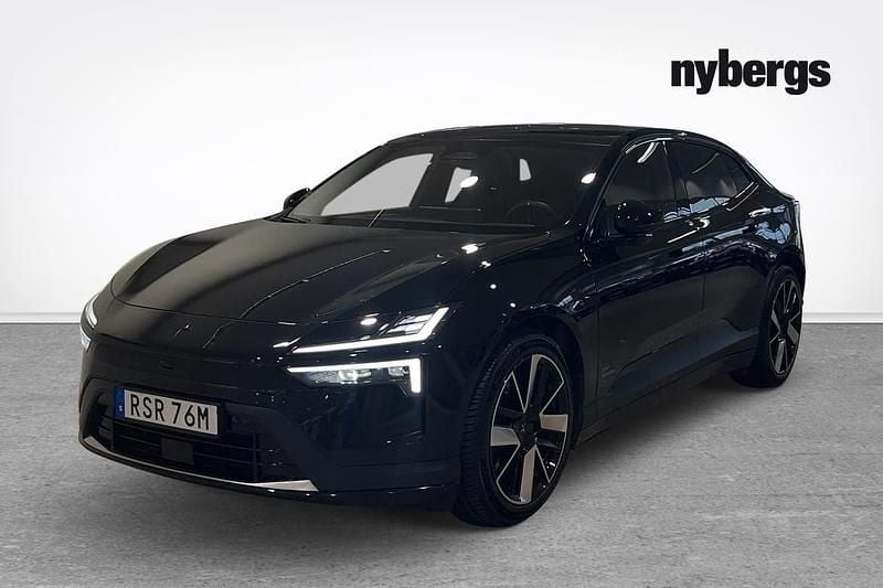 Svart Begagnad 2025 Polestar 4 Long Range Single Motor SUV | 599 000 kr (Superpris) - Bild 1/4