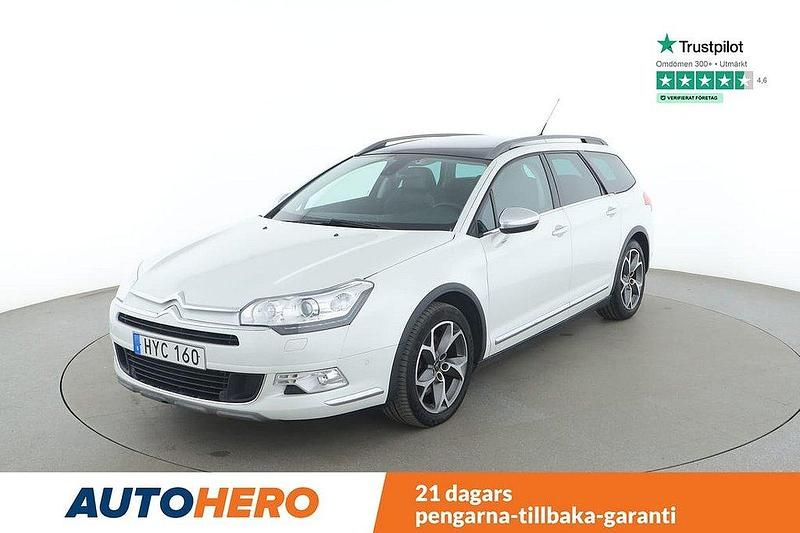 Vit Begagnad 2015 Citroën C5 Kombi | 141 000 kr - Bild 1/4