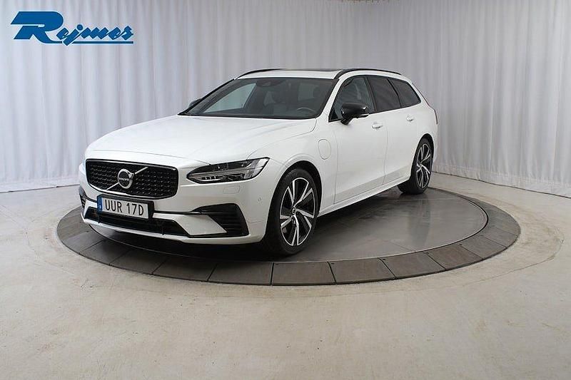 Vit Begagnad 2020 Volvo V90 R-Design Kombi | 334 900 kr (Bra pris) - Bild 1/4