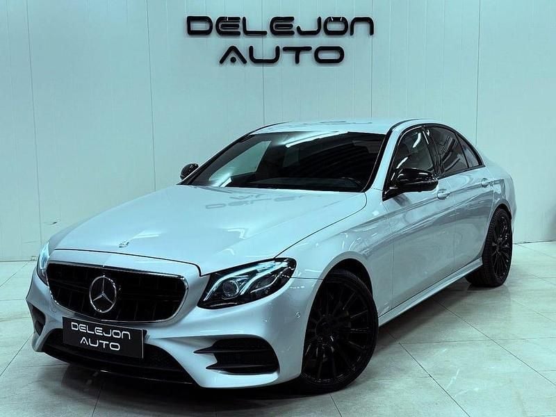 Silver Begagnad 2017 Mercedes E220 AMG Sedan | 209 900 kr (Marknadspris) - Bild 1/4