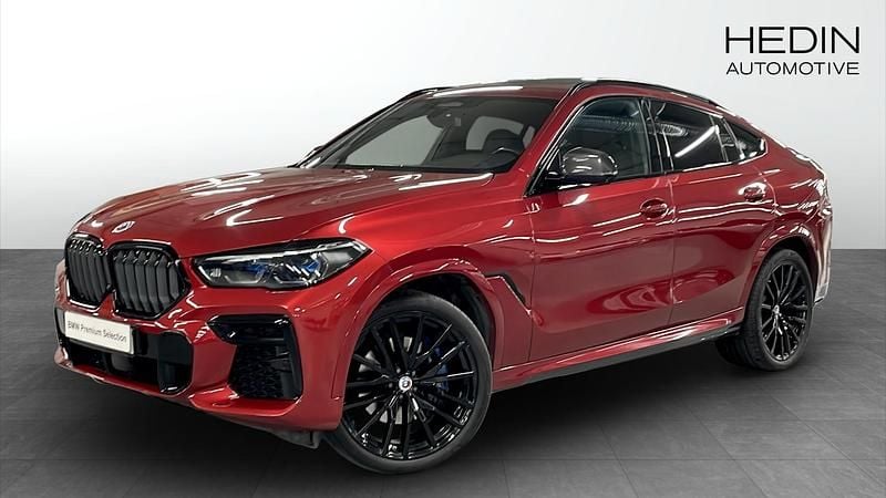 Begagnad BMW X6 M Sport 340 HK (250 kW) 2022 Röd SUV