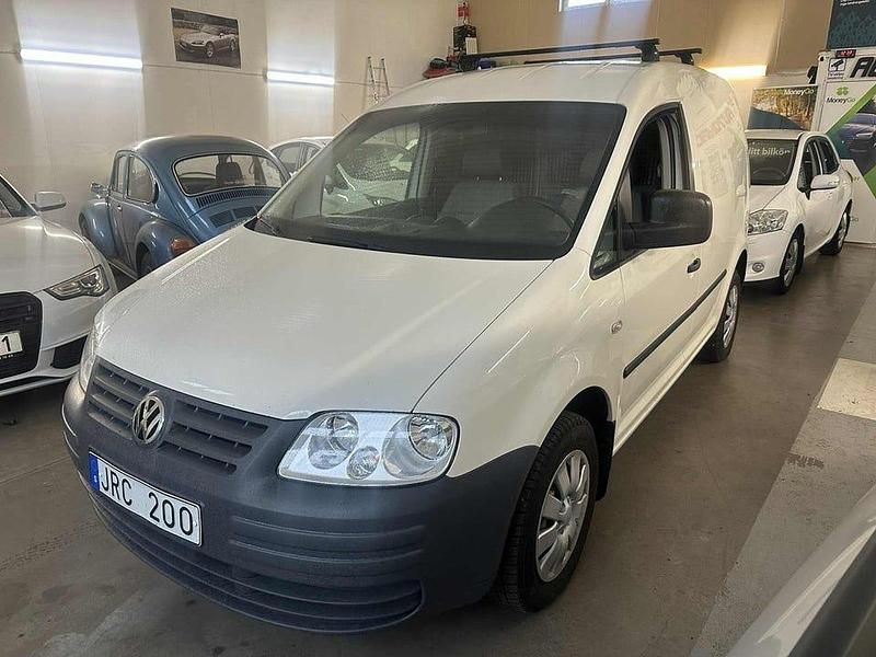 Begagnad VW Caddy 109 HK (80 kW) 2009 Vit Minibuss