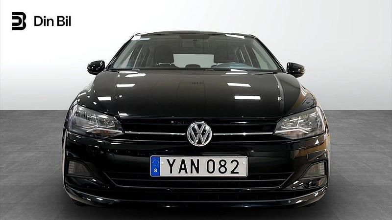 Begagnad VW Polo 95 HK (69 kW) 2018 Svart Halvkombi