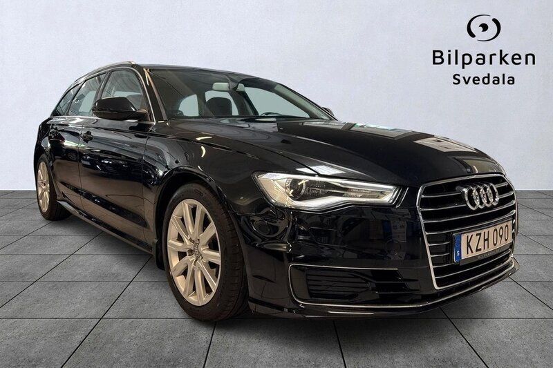 Svart Begagnad 2015 Audi A6 Sport Kombi | 159 990 kr (Marknadspris) - Bild 1/4