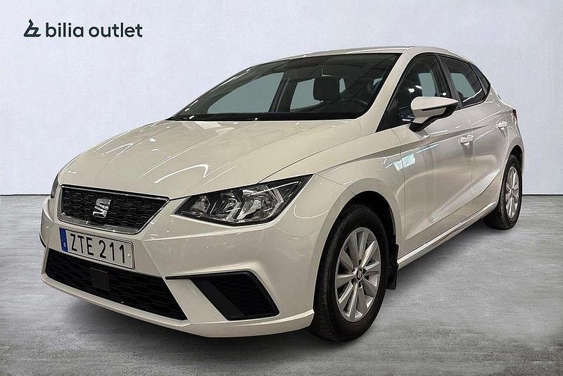 Vit Begagnad 2018 Seat Ibiza Style Halvkombi | 99 900 kr (Marknadspris) - Bild 1/4