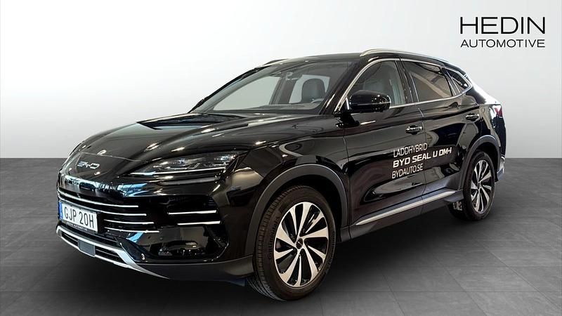 Svart (black) Begagnad 2024 BYD Seal U Boost SUV | 469 900 kr (Marknadspris) - Bild 1/4