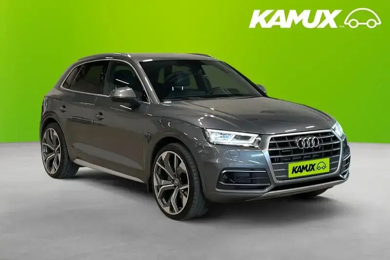 Grå Begagnad 2018 Audi Q5 Proline SUV | 279 800 kr (Lite dyr) - Bild 1/4