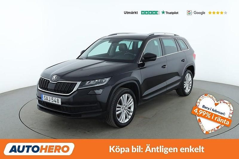 Begagnad Skoda Kodiaq Business Line 182 HK (133 kW) 2018 Svart SUV