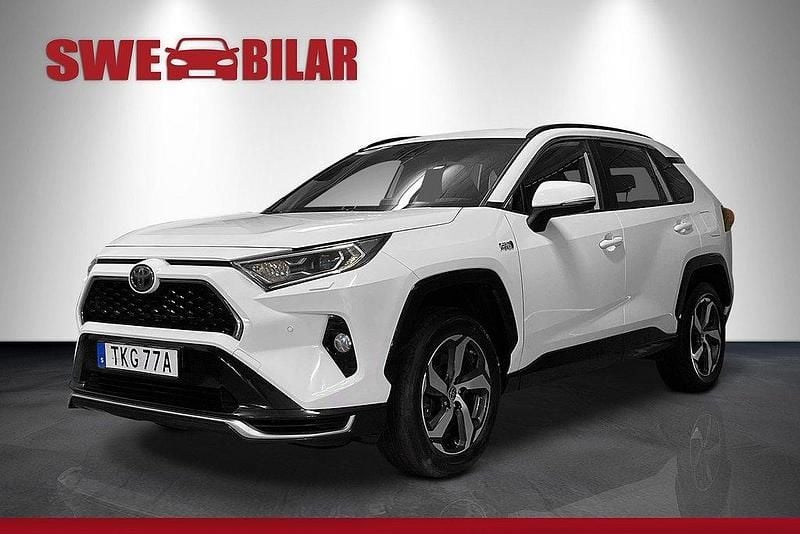 Vit Begagnad 2021 Toyota RAV4 Hybrid Active SUV | 289 900 kr (Marknadspris) - Bild 1/4