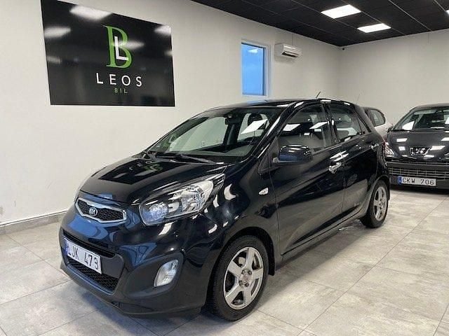 Svart Begagnad 2012 Kia Picanto Halvkombi | 49 900 kr (Bra pris) - Bild 1/4