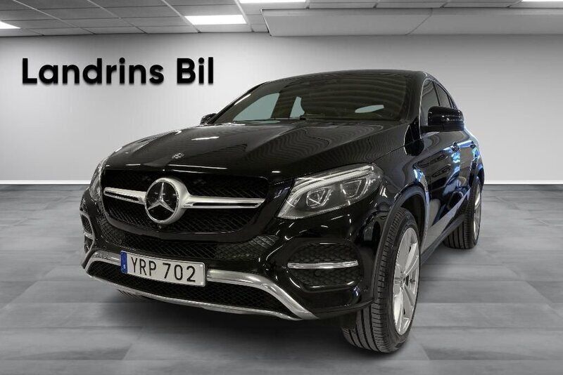 Svart Begagnad 2017 Mercedes GLE350 SUV | 429 000 kr (Lite dyr) - Bild 1/4