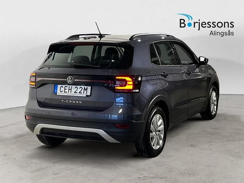 Begagnad VW T-Cross 95 HK (69 kW) 2023 Grå SUV