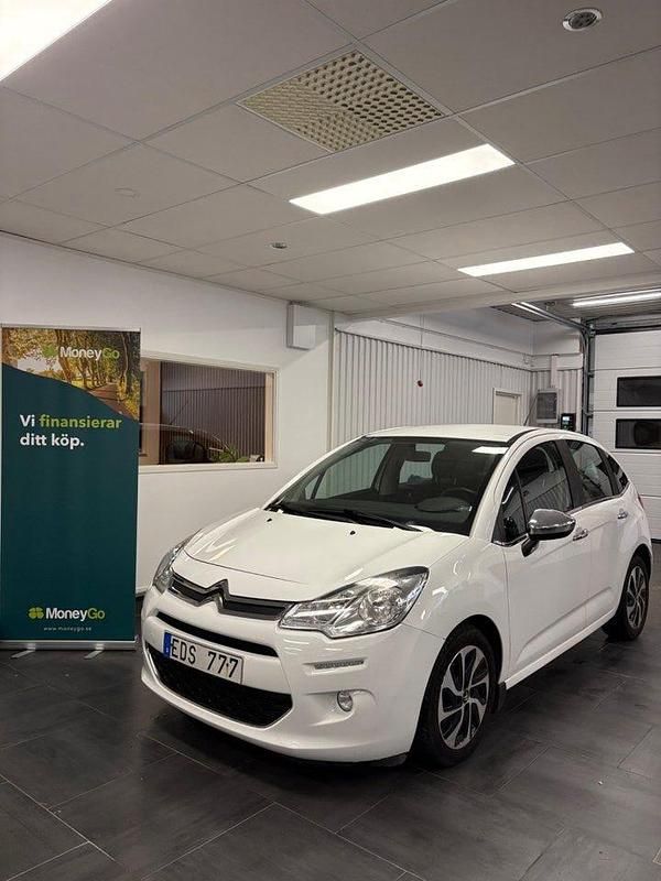 Vit Begagnad 2013 Citroën C3 Halvkombi | 48 900 kr (Bra pris) - Bild 1/4