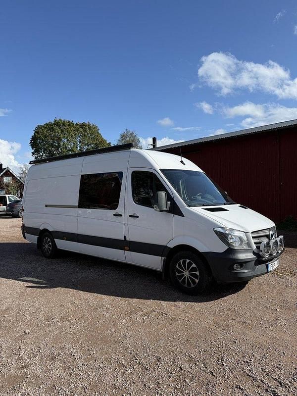 Vit Begagnad 2018 Mercedes Sprinter Van | 425 000 kr - Bild 1/4