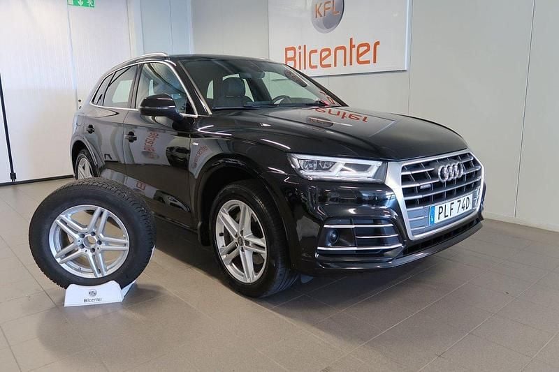 Svart Begagnad 2019 Audi Q5 S-Line SUV | 339 900 kr (Bra pris) - Bild 1/3