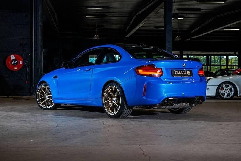 Begagnad BMW M2 Competition Edition 451 HK (331 kW) 2021 Blå Sportkupé