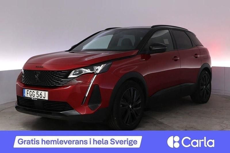 Begagnad Peugeot 3008 GT 224 HK (164 kW) 2022 Röd SUV