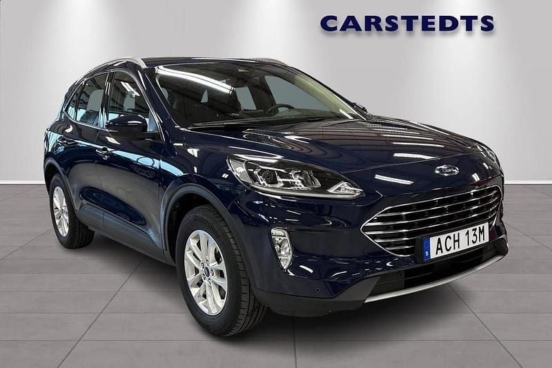 Blå Begagnad 2022 Ford Kuga Titanium SUV | 349 900 kr - Bild 1/4