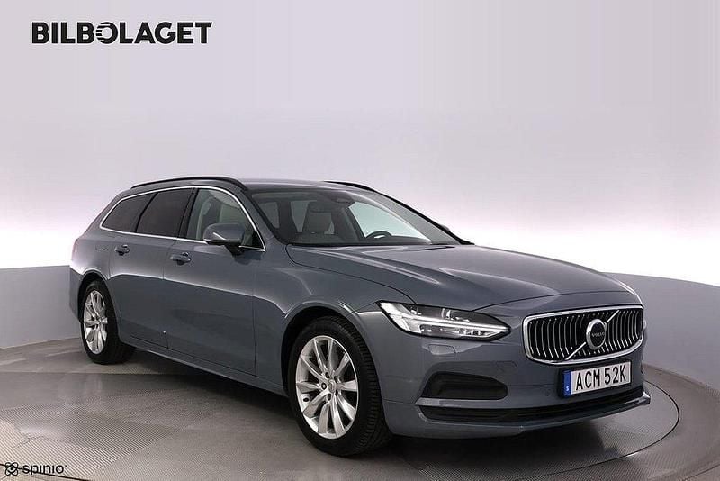 Grå Begagnad 2021 Volvo V90 Momentum Kombi | 309 800 kr (Marknadspris) - Bild 1/4