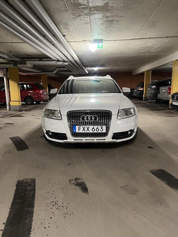 Vit Begagnad 2008 Audi A6 Allroad Kombi | 20 000 kr (Bra pris) - Bild 1/3
