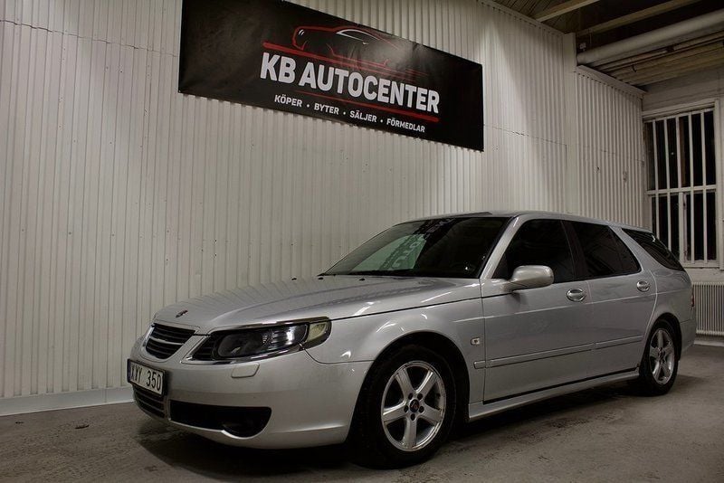 Begagnad Saab 9-5 Linear 149 HK (109 kW) 2006 Ljusgrå Kombi