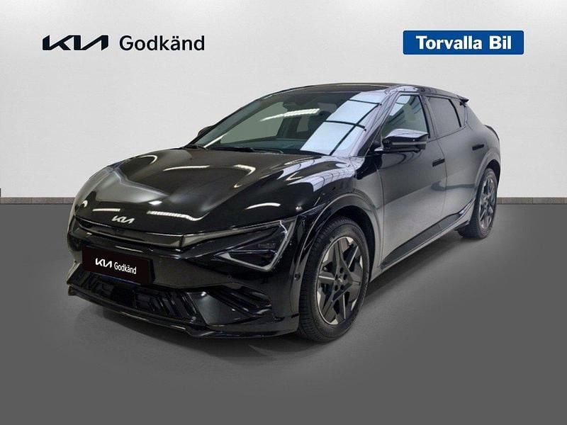 Svart (aurora black pearl) Begagnad 2025 Kia EV6 GT-Line SUV | 579 900 kr (Dyr) - Bild 1/3