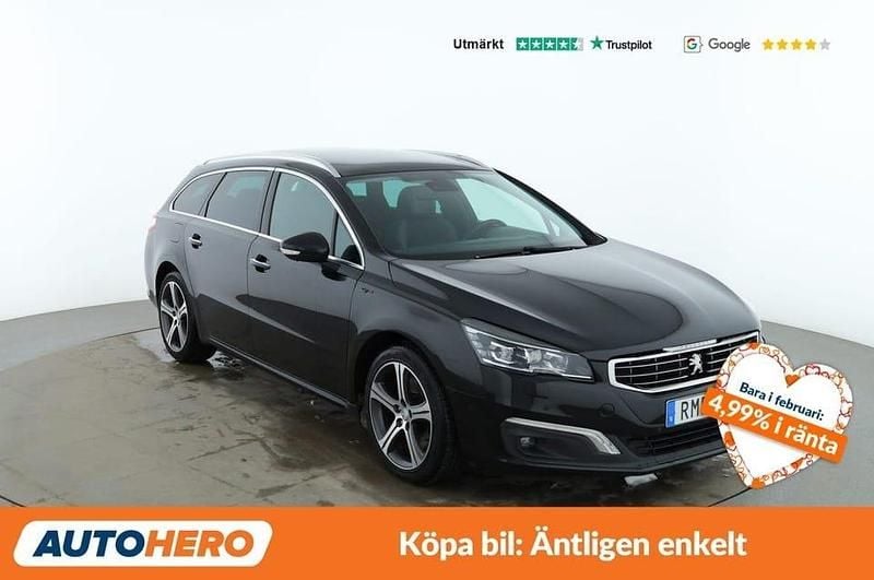 Begagnad Peugeot 508 SW GTi 184 HK (135 kW) 2017 Svart Kombi