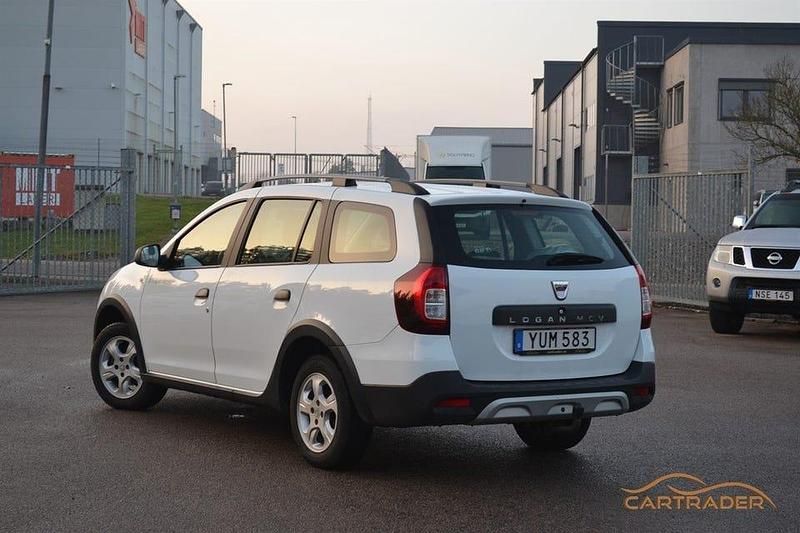 Begagnad Dacia Logan MCV Stepway 90 HK (66 kW) 2018 Vit Kombi