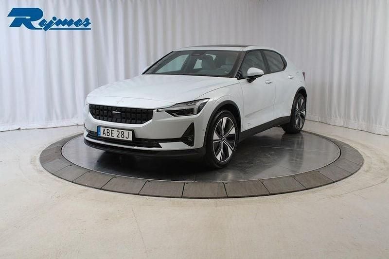 Silver (magnesium) Begagnad 2023 Polestar 2 Plus Sedan | 439 800 kr (Marknadspris) - Bild 1/4