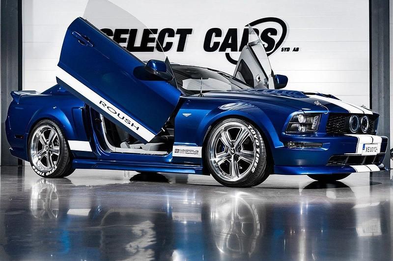 Blå Begagnad 2008 Ford Mustang GT Sportkupé | 299 900 kr - Bild 1/4