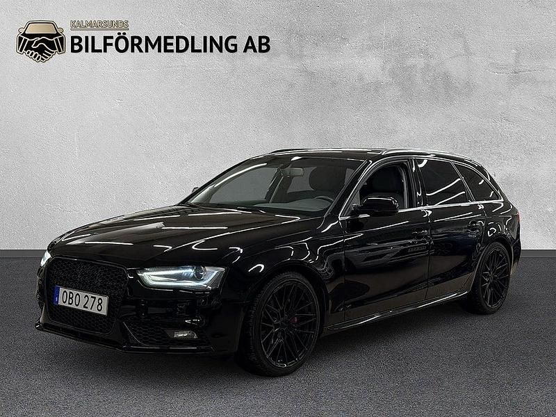 Svart Begagnad 2012 Audi A4 Sport Kombi | 149 800 kr (Dyr) - Bild 1/4