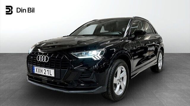 Mytsvart metallic Begagnad 2024 Audi Q3 Advanced Plus SUV | 459 000 kr (Dyr) - Bild 1/4