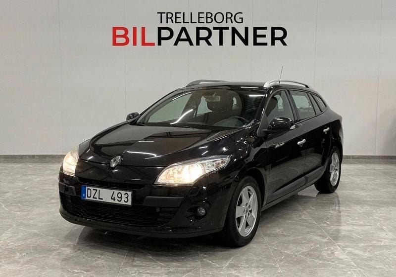 Svart Begagnad 2012 Renault Mégane GrandTour Kombi | 49 900 kr (Marknadspris) - Bild 1/4