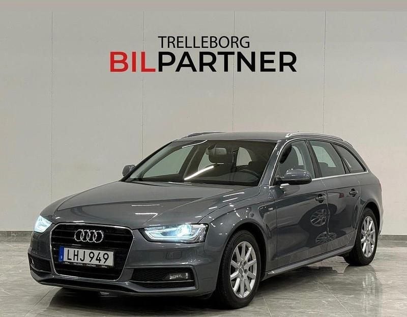 Grå Begagnad 2015 Audi A4 S-Line Kombi | 129 900 kr (Bra pris) - Bild 1/4