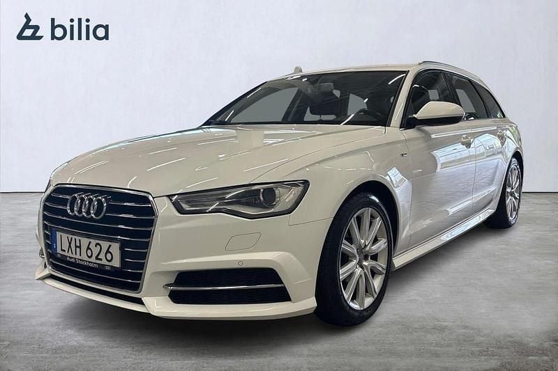 Vit Begagnad 2015 Audi A6 S-Line Kombi | 174 900 kr (Marknadspris) - Bild 1/4