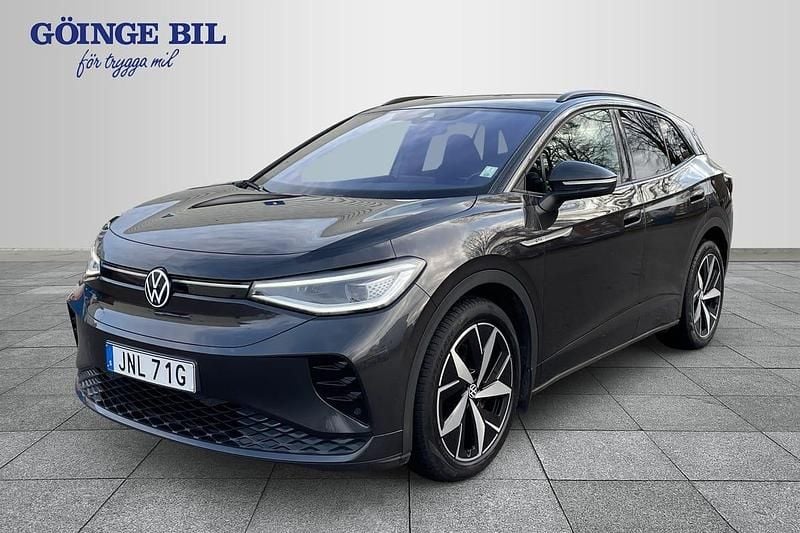 Mörkgrå (grå) Begagnad 2022 VW ID.4 GTX SUV | 299 000 kr (Bra pris) - Bild 1/4