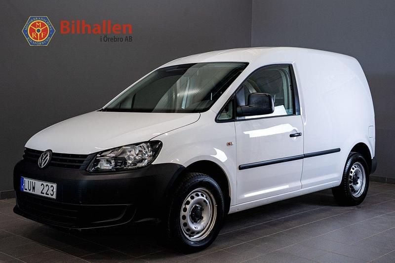 Vit Begagnad 2012 VW Caddy Minibuss | 79 900 kr (Marknadspris) - Bild 1/4