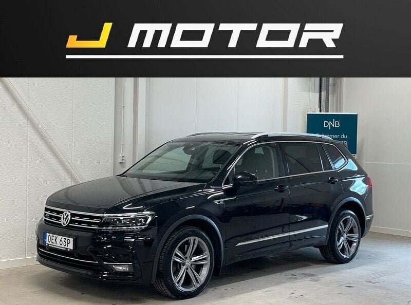 Svart Begagnad 2019 VW Tiguan Allspace GT SUV | 259 900 kr (Marknadspris) - Bild 1/4