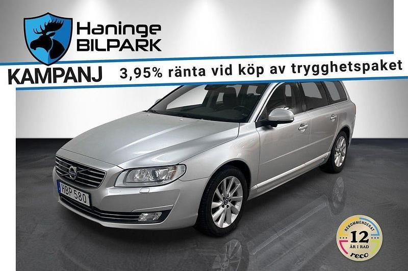 Silver Begagnad 2015 Volvo V70 Standard Kombi | 129 900 kr (Marknadspris) - Bild 1/4