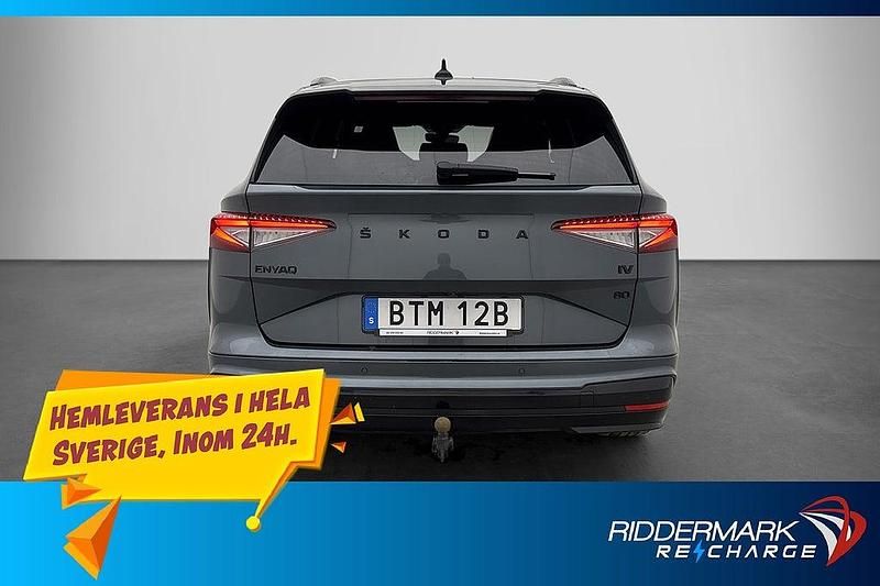 Begagnad Skoda Enyaq iV SportLine 150 kW (204 HK) 2021 Grå SUV