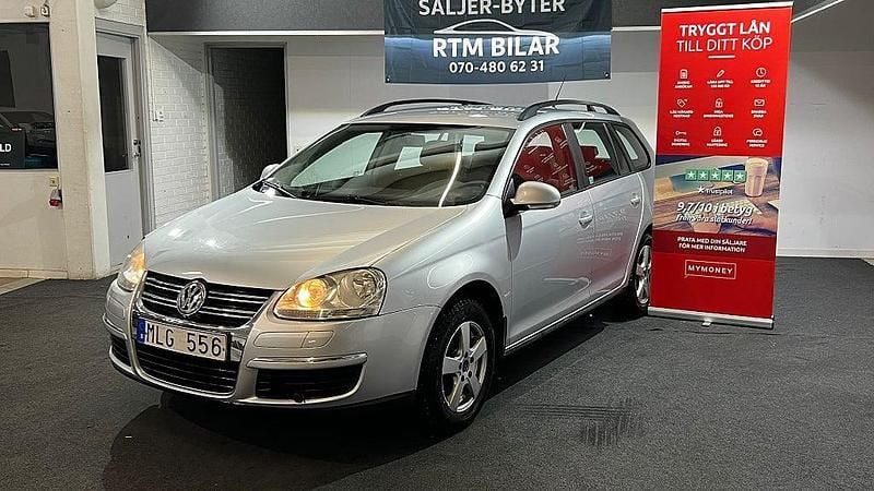 Silver Begagnad 2008 VW Golf V Kombi | 39 900 kr (Marknadspris) - Bild 1/4