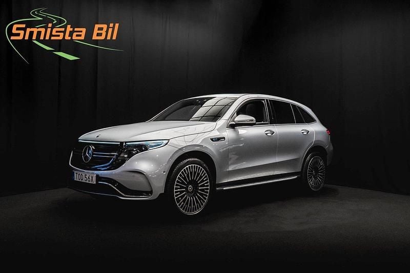 Silver Begagnad 2020 Mercedes EQC400 Premium SUV | 398 800 kr (Marknadspris) - Bild 1/3