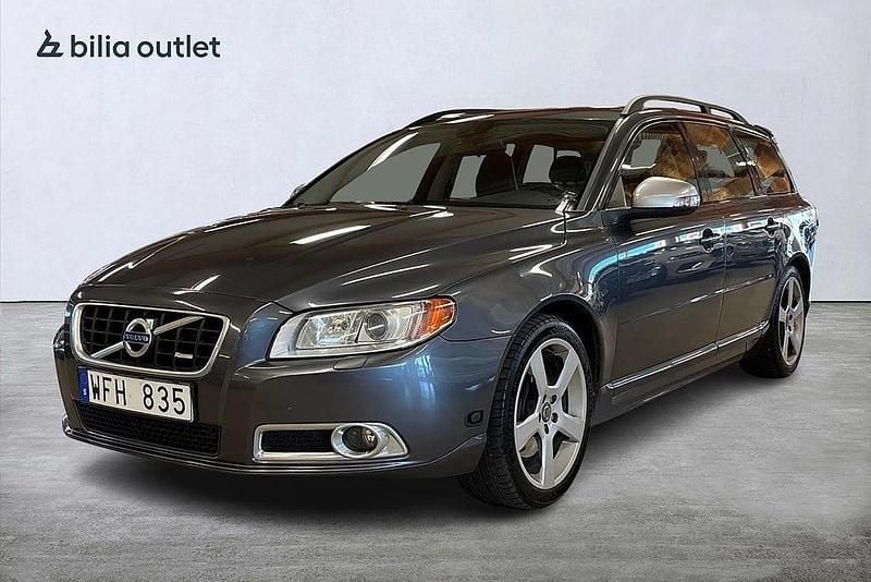 Grå Begagnad 2010 Volvo V70 R-Design Kombi | 75 000 kr (Bra pris) - Bild 1/4