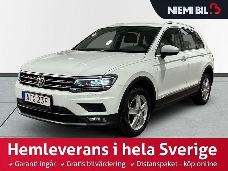Vit Begagnad 2020 VW Tiguan GT SUV | 309 900 kr (Bra pris) - Bild 1/3