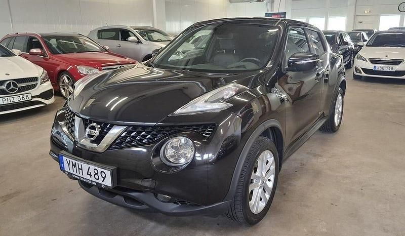 Svart Begagnad 2017 Nissan Juke SUV | 89 999 kr (Marknadspris) - Bild 1/3