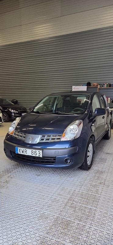 Blå Begagnad 2006 Nissan Note Halvkombi | 19 900 kr (Bra pris) - Bild 1/4