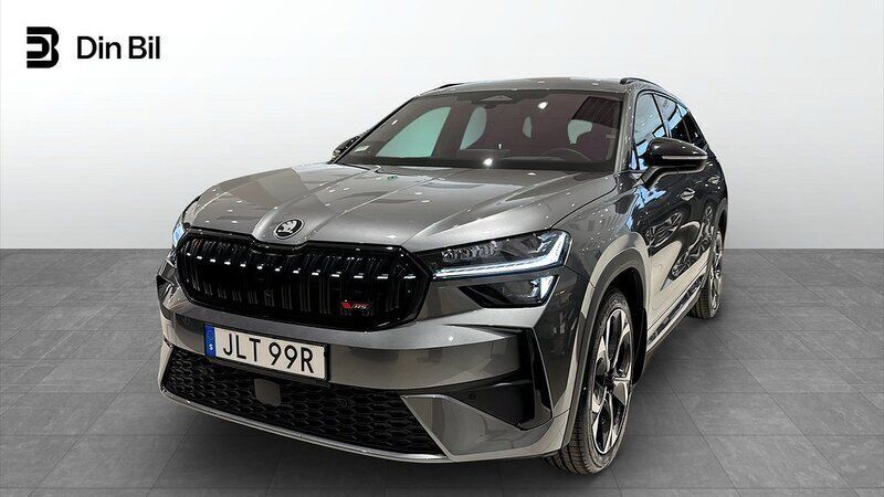 Grå Ny 2025 Skoda Kodiaq Business Line SUV | 579 700 kr - Bild 1/4